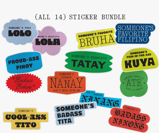 Babae + Lalaki Sticker Bundle