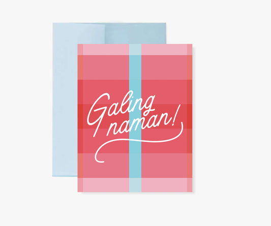 Galing Naman Greeting Card