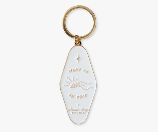 Mano Enamel Keychain