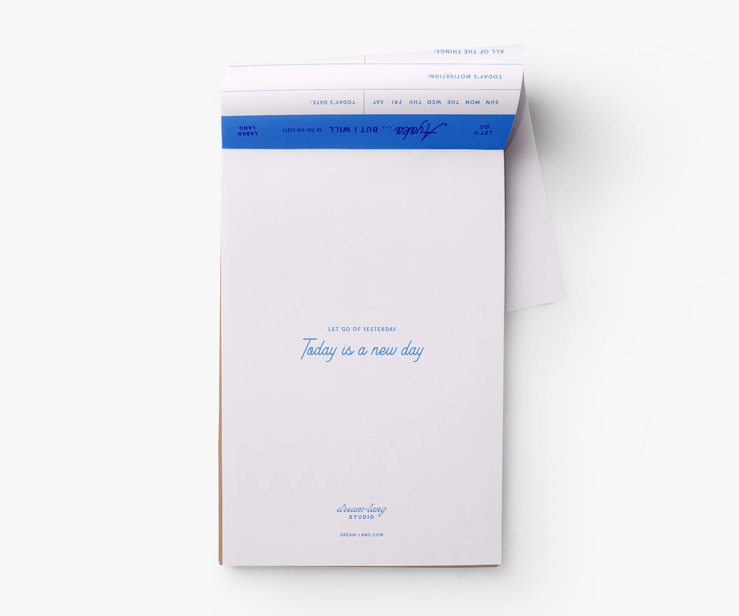 Ayoko, But I Will Notepad - Blue