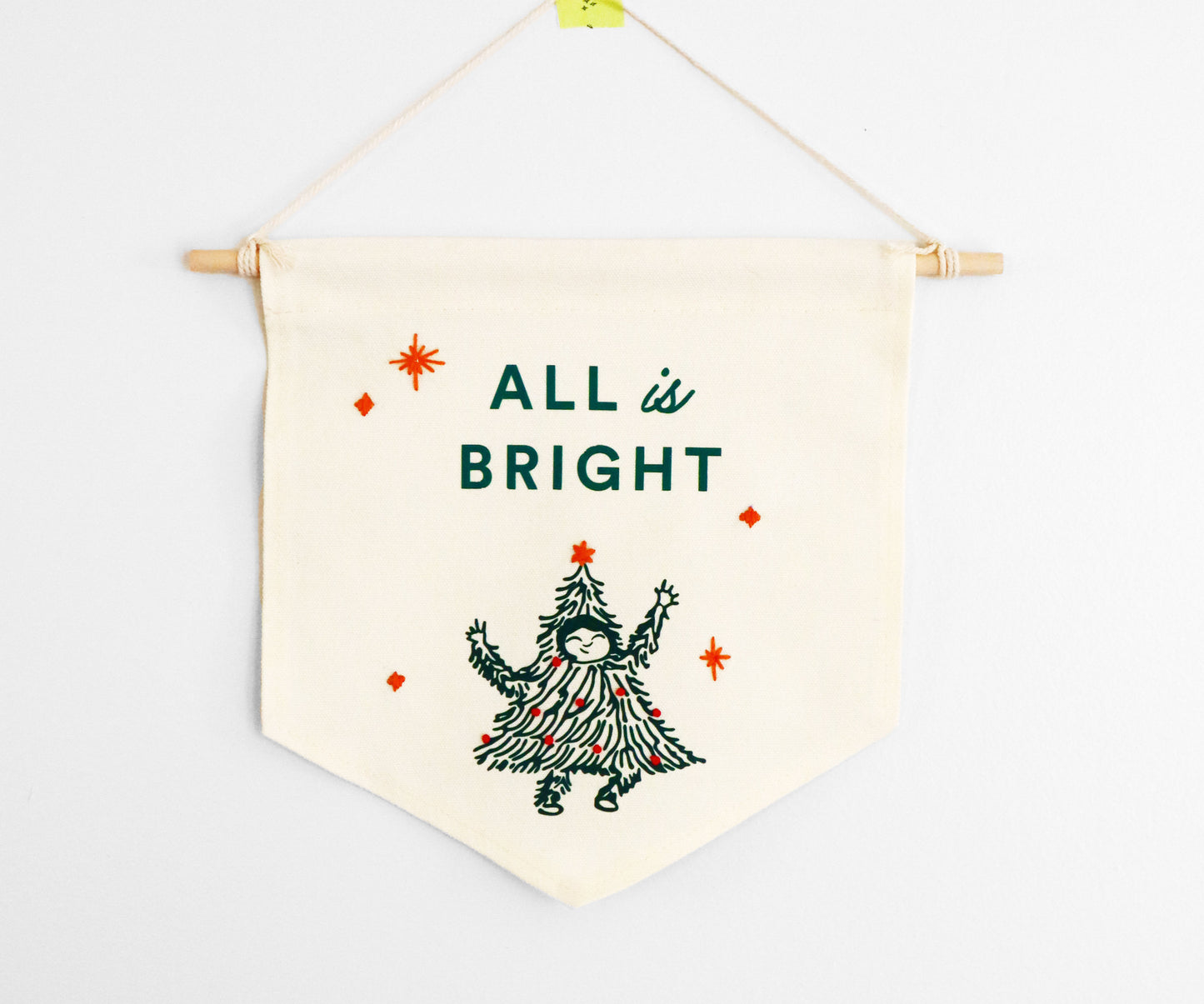 All Is Bright Holiday Banner