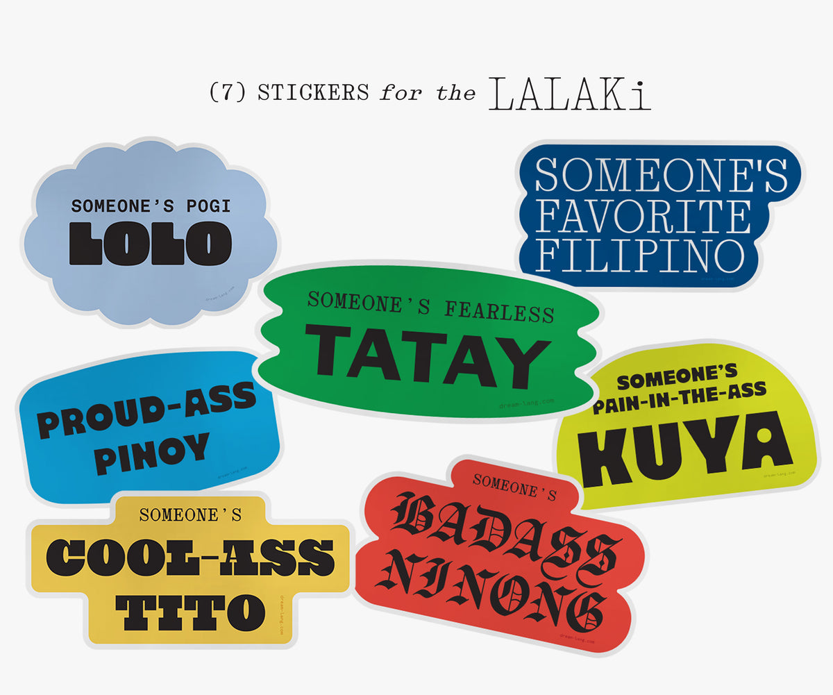 Lalaki Sticker Pack (7)