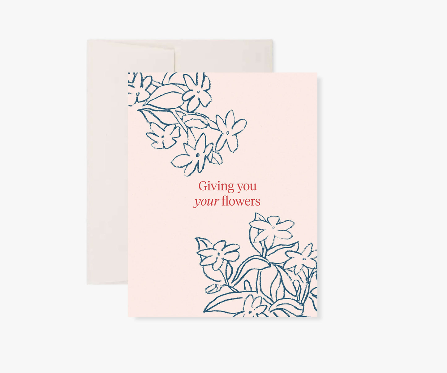 Bulaklak Greeting Card