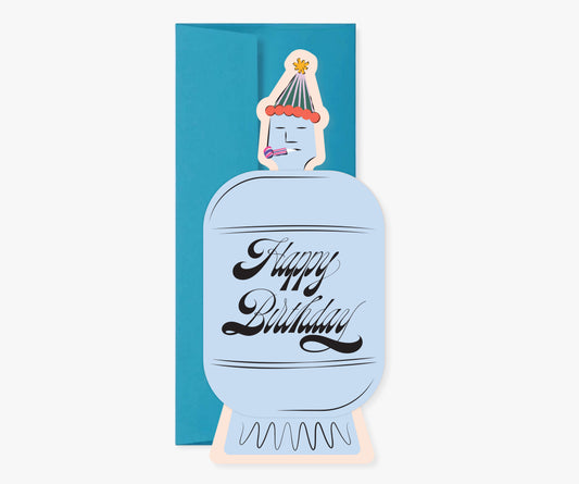 Barrel Man’s Happy Birthday Greeting Card